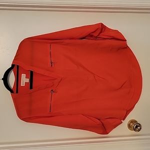 Michael Khors blouse. Burnt Orange. Wear sleeves quarter or down. Sz M